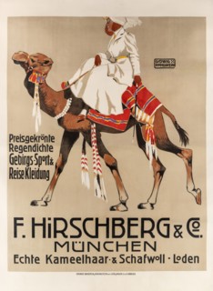 Hirschberg & Co. Sports and travel clothing, 1907. Creator: Hohlwein, Ludwig (1874-1949).