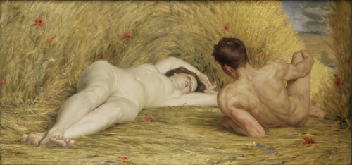 Idylle d'été (Summer idyll), 1918. Creator: Levêque, Auguste (1866-1921).