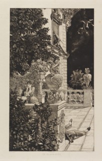 In Flagranti, from Dramas, Opus IX (Dramen, Opus IX), 1883. Creator: Klinger, Max (1857-1920).