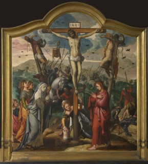 Jan van der Biest Triptych (central panel). Creator: Aertsen, Pieter (1508-1575).