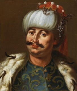 John III Sobieski, King of Poland, dressed as an Ottoman sultan. Creator: Tricius, Jan (ca 1620-1692).