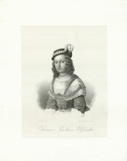 Leonora Christina, Countess Ulfeldt (1621-1698), 1847. Creator: Baerentzen, Emilius Ditlev (1799-1868).
