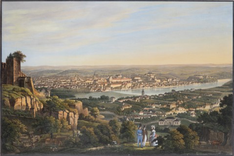 Letna, c. 1830. Creator: Morstadt, Vincenc (1802-1875).