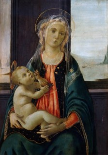 Madonna of the Sea (Madonna del Mare), ca 1477. Creator: Botticelli, Sandro (1445-1510).
