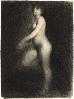 Nude, ca 1881-1882. Creator: Seurat, Georges Pierre (1859-1891).