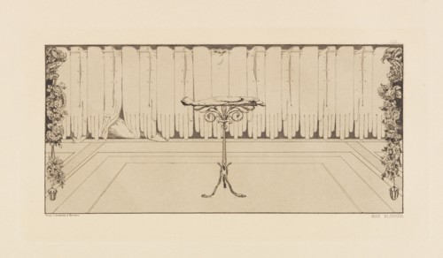 Opus VI, from Paraphrase on the Finding of a Glove, 1881. Creator: Klinger, Max (1857-1920).