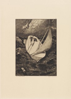 Opus VI, from Paraphrase on the Finding of a Glove, 1881. Creator: Klinger, Max (1857-1920).