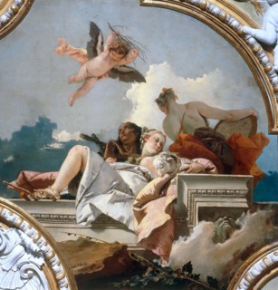 Penance, humility and truth, 1744. Creator: Tiepolo, Giambattista (1696-1770).