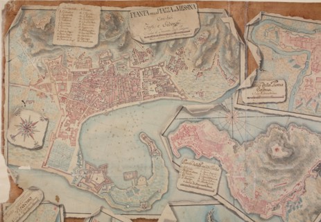 Pianta della Piazza di Messina, 1753. Creator: Ottone di Berger, Giovanni (active ca 1750).