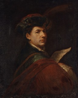 Portrait of a musician holding a sheet music. Creator: Kupecky (Kupetzky), Jan (Johann) (1667-1740).