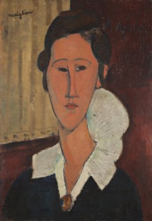 Portrait of Anna Zborowska, 1917. Creator: Modigliani, Amedeo (1884-1920).