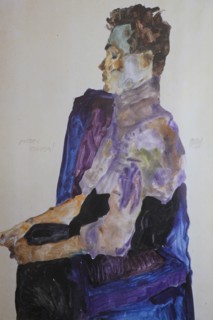 Portrait of Anton Peschka, 1911. Creator: Schiele, Egon (1890-1918).