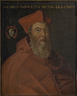 Portrait of Cardinal Jacopo Sadoleto (1477-1547). Creator: Dell'Altissimo, Cristofano (1525-1605).