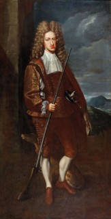 Portrait of Charles II of Spain in hunting costume, 1699. Creator: Closterman, John (1660-1711).