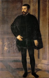 Portrait of Diego Hurtado de Mendoza y Pacheco (1503-1575), ca 1535-1540. Creator: Titian (1488-1576).