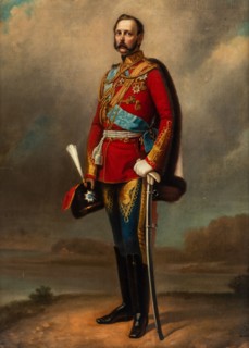 Portrait of Emperor Alexander II (1818-1881), Second Half of the 19th cen.. Creator: Perov, Vladimir Vasilyevich (1868-1898).
