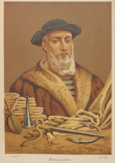 Portrait of Ferdinand Magellan (1470-1521), 1879. Creator: Armet Portanell, José (1843-1911).