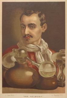 Portrait of Johan Baptista van Helmont (1580-1644), 1879. Creator: Planella y Rodríguez, Juan (1849-1910).