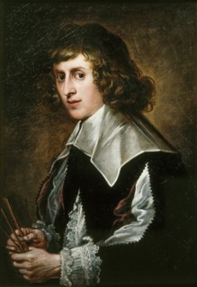 Portrait of Lucas Faydherbe (1617-1697), c. 1650. Creator: Franchoys, Lucas, the Younger (1616-1681).