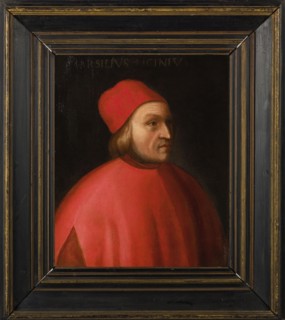 Portrait of Marsilio Ficino (1433-1499). Creator: Dell'Altissimo, Cristofano (1525-1605).