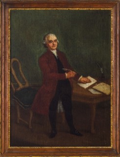 Portrait of Melchiorre Cesarotti (1730-1808), 1760s. Creator: Longhi, Pietro (1701-1785).