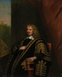 Portrait of Sir Edward Hyde, 1st Earl of Clarendon (1609-1674). Creator: Lely, Sir Peter (1618-1680).