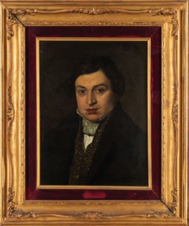 Portrait of the composer Gioachino Antonio Rossini (1792-1868). Creator: Anonymous.