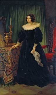 Portrait of the dancer Lola Montez (1821-1861), 1847. Creator: Kaulbach, Wilhelm von (1805-1874).