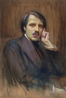 Portrait of the Pianist and Composer Alfred Cortot (1877-1962), 1911. Creator: Cornillier, Pierre-Émile (1862-1948).