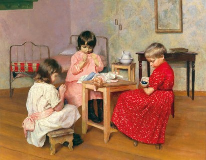 Puppets. Creator: Shanks, Emilia Yakovlevna (1857-1936).