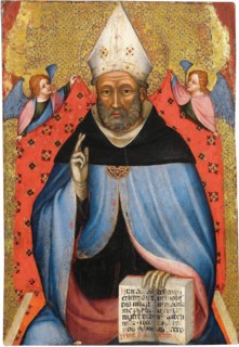 Saint Augustine. Creator: Antonio de Carro (active 1387-1421).