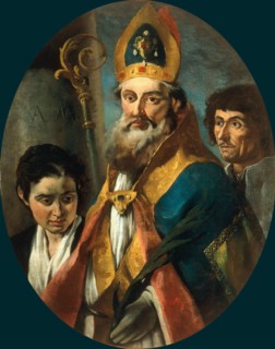 Saint Blaise. Creator: Tiepolo, Giambattista (1696-1770).