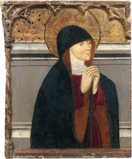 Saint Clare of Assisi, 15th century. Creator: Anonymous.