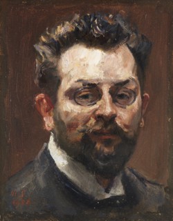 Self-Portrait, 1906. Creator: Slevogt, Max (1868-1932).
