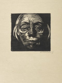 Self-Portrait, 1923. Creator: Kollwitz, Käthe (1867-1945).