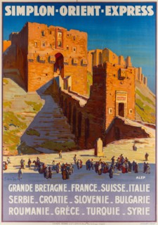 Simplon-Orient-Express, ca 1927. Creator: La Nézière, Joseph de (1873-1944).