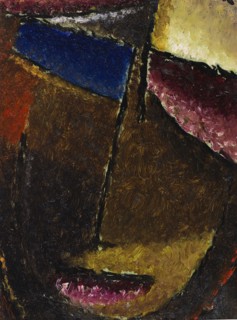 Small abstract head, 1934. Creator: Javlensky, Alexei, von (1864-1941).