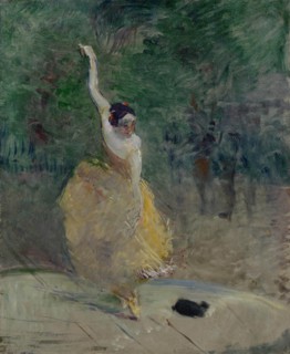 Spanish Dancer, 1883-1885. Creator: Toulouse-Lautrec, Henri, de (1864-1901).