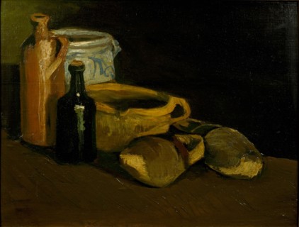 Still Life with Clogs and Pots, 1884. Creator: Gogh, Vincent, van (1853-1890).