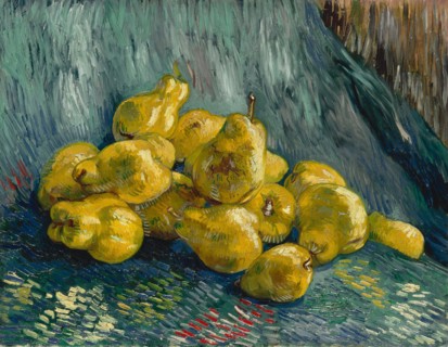 Still Life with Quinces, 1887-1888. Creator: Gogh, Vincent, van (1853-1890).