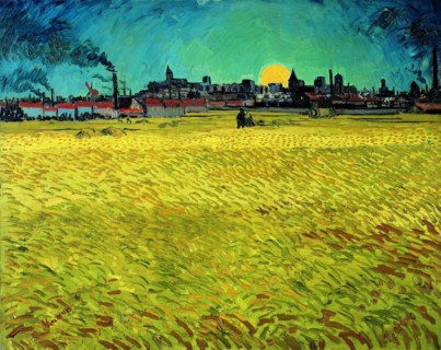 Summer evening, 1888. Creator: Gogh, Vincent, van (1853-1890).