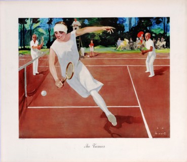 Tennis, 1930s. Creator: Wiertz, Jupp (1888-1939).