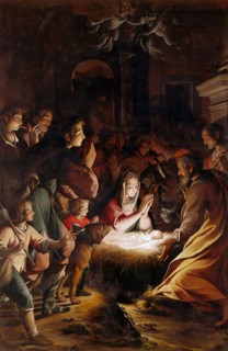 The Adoration of the Shepherds, c. 1615. Creator: Procaccini, Camillo (1561-1629).