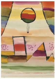 The Balloon in the Window, 1929. Creator: Klee, Paul (1879-1940).
