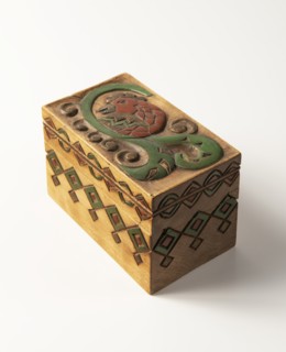 The Box. Designed by Princess Maria Tenisheva, c. 1903. Creator: Workshop of Princess Maria Tenisheva in Talashkino.