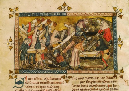 L'enterrement des victimes de la peste à Tournai