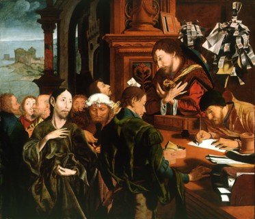 The Calling of Saint Matthew, 1536. Creator: Reymerswaele, Marinus Claesz, van (ca. 1490-after 1567).