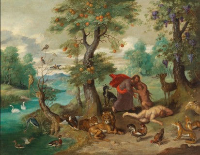 The Creation of Eve. Creator: Brueghel, Jan, the Younger (1601-1678).