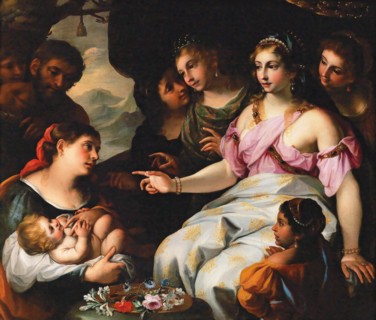 The Finding of Moses. Creator: Sirani, Elisabetta (1638-1665).