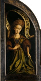 The Ghent Altarpiece. Adoration of the Mystic Lamb: Cumaean Sibyl, 1432. Creator: Eyck, Jan van (1390-1441).